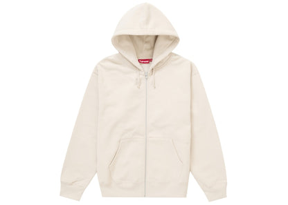 Supreme Thrasher Zip Up Hooded Sweatshirt Stone