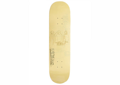 Supreme Three Kings Skateboard Deck Cream