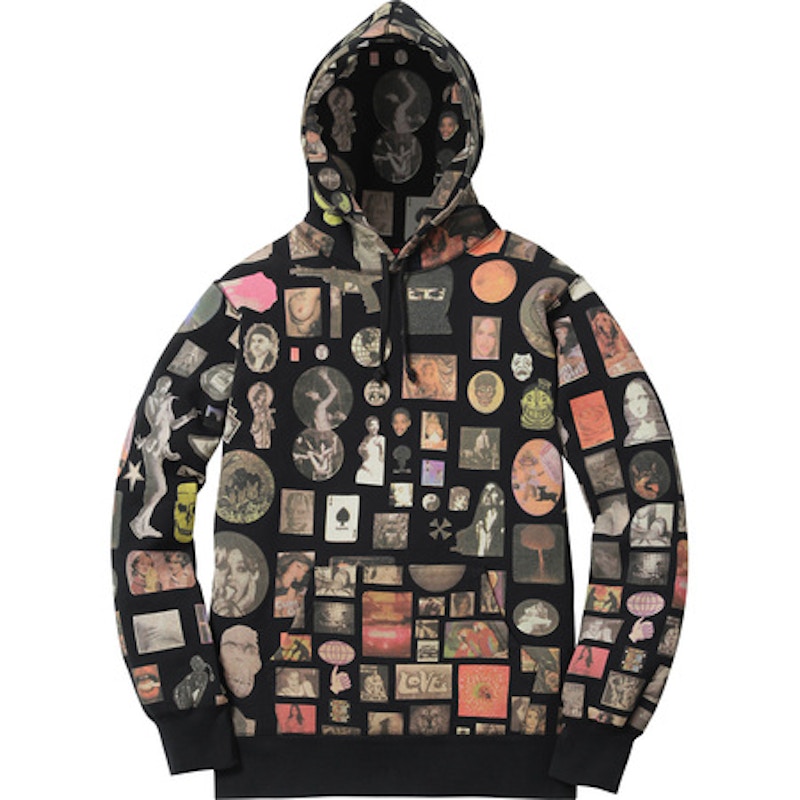 Supreme Thrills Hooded Sweatshirt Black
