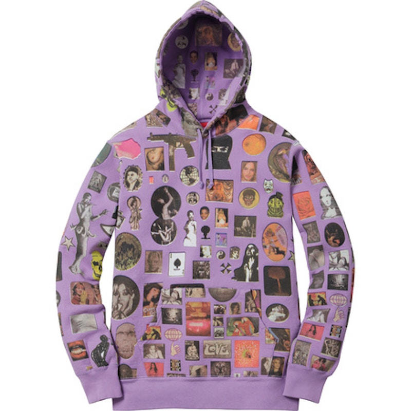 Supreme Thrills Hooded Sweatshirt Dusty Lavender