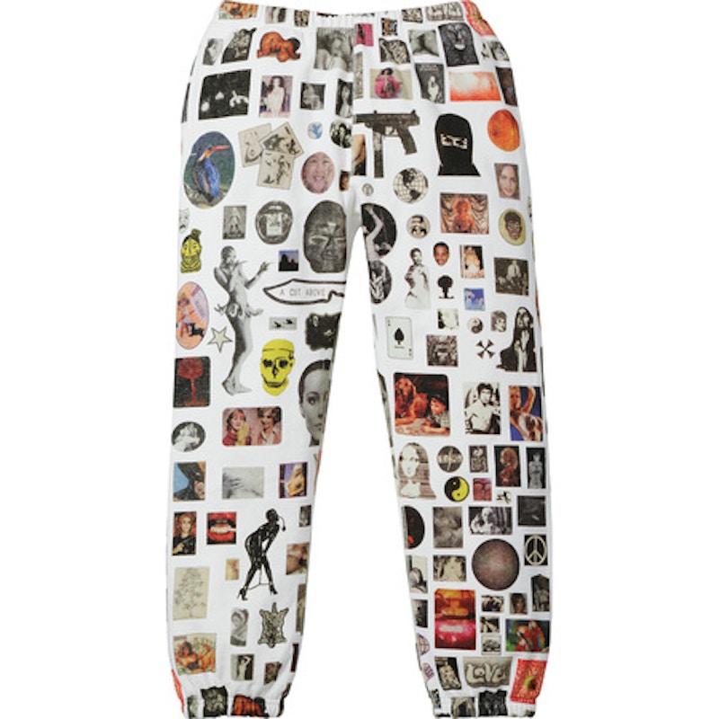 Supreme Thrills Sweatpants White