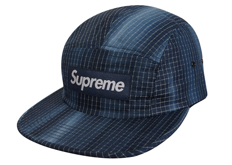 Supreme Tie Dye Ripstop Camp Cap Blue