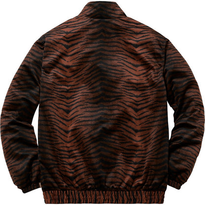Supreme Tiger Stripe Track Jacket Brown