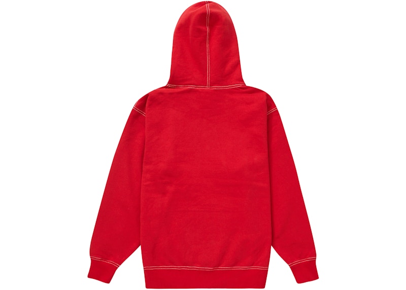 Supreme Timberland Hooded Sweatshirt (SS23) Red