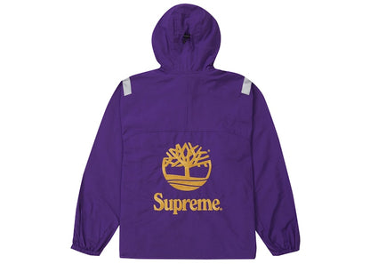 Supreme Timberland Reflective Taping Anorak Purple