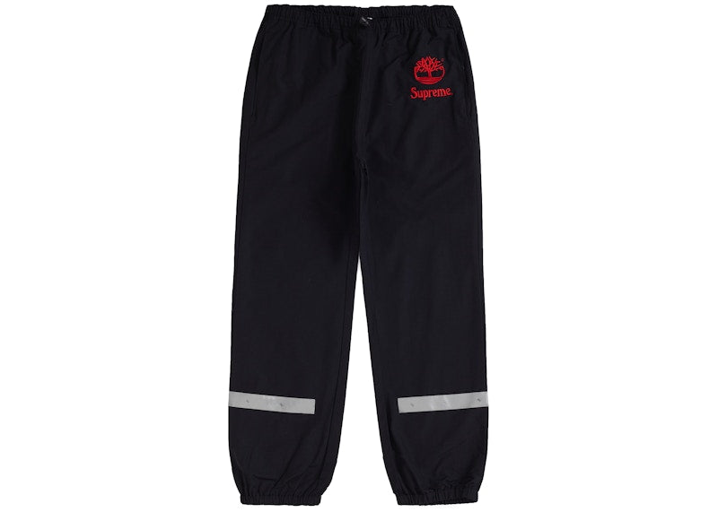 Supreme Timberland Reflective Taping Track Pant Black