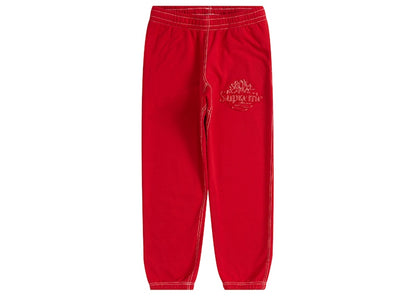 Supreme Timberland Sweatpant Red