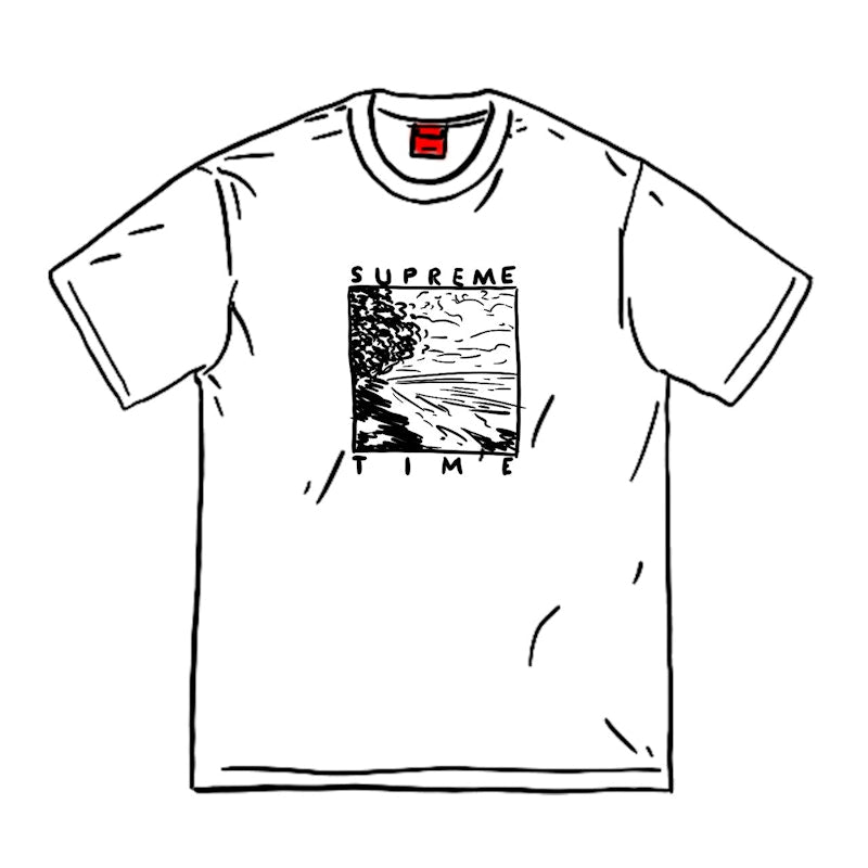 Supreme Supreme Time Tee White