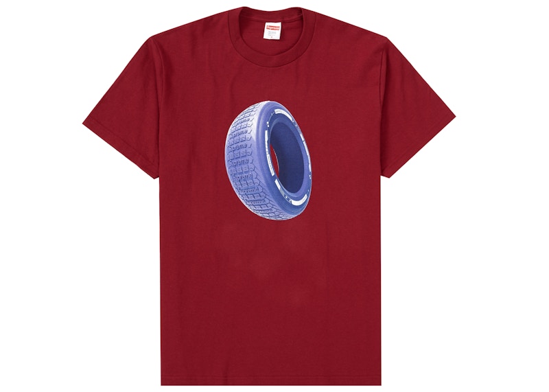 Supreme Tire Tee Cardinal