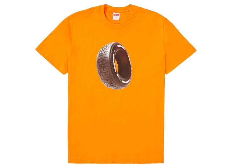 Supreme Tire Tee Orange
