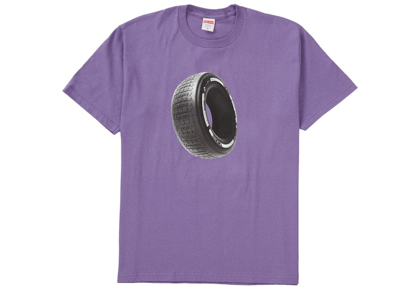 Supreme Tire Tee Purple