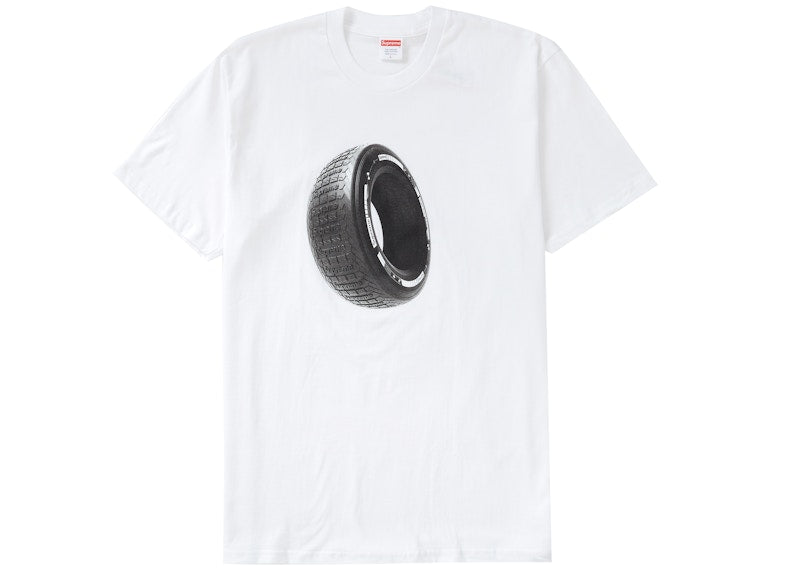 Supreme Tire Tee White