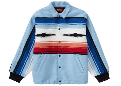 Supreme Tlaxcala Blanket Jacket Light Blue