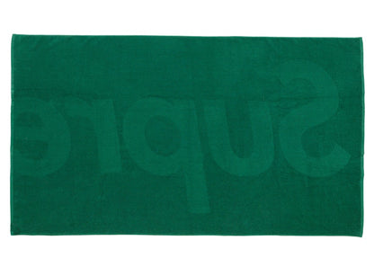 Supreme Tonal Logo Towel Green