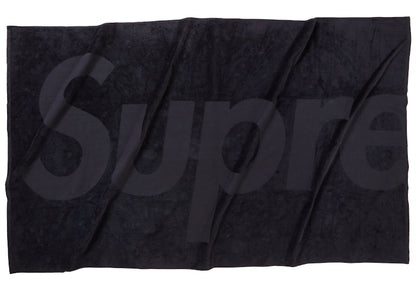 Supreme Tonal Logo Towel (SS24) Black