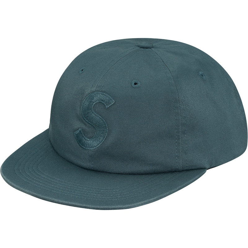 Supreme Tonal S Logo 6-Panel Slate
