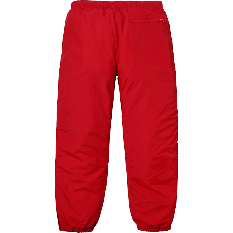 Supreme Tonal Taping Track Pant Red