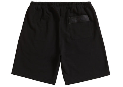 Supreme Tonal Webbing Sweatshort Black