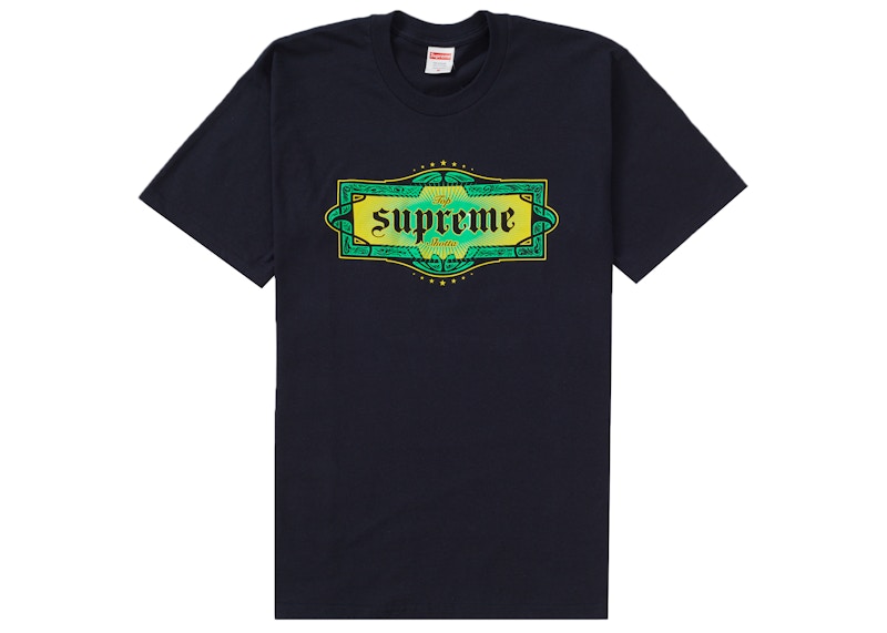 Supreme Top Shotta Tee Navy
