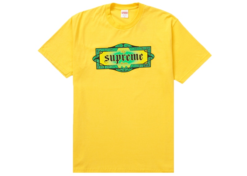 Supreme Top Shotta Tee Yellow
