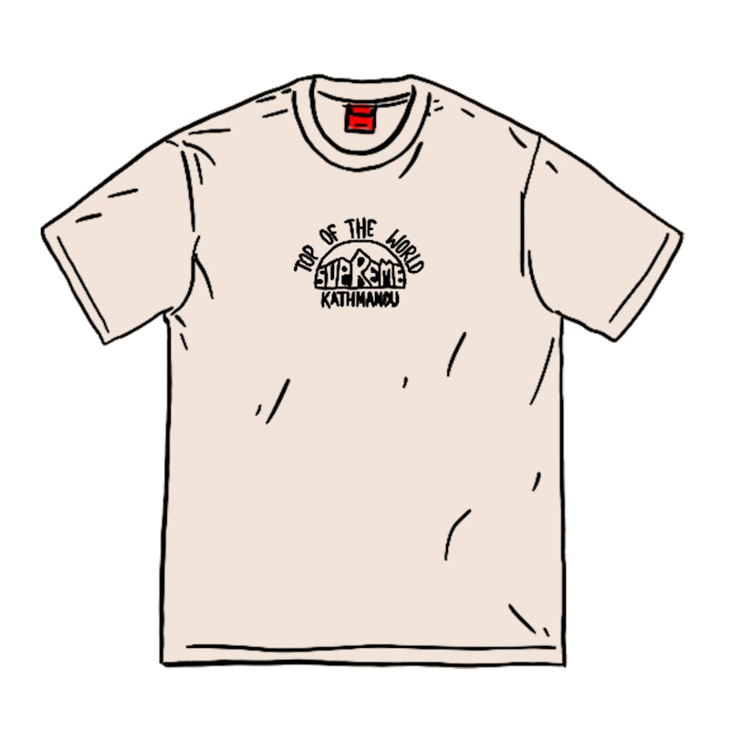 Supreme Top of the World S/S Top Natural
