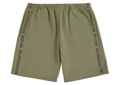 Supreme Topline Sweatshort Light Olive