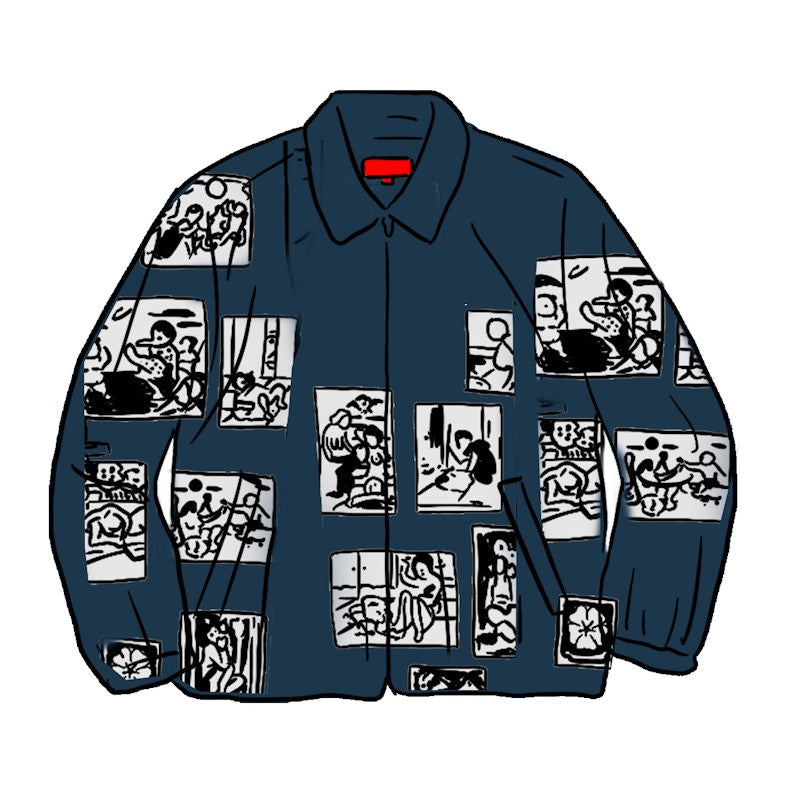 Supreme Toshio Saeki Work Jacket Navy