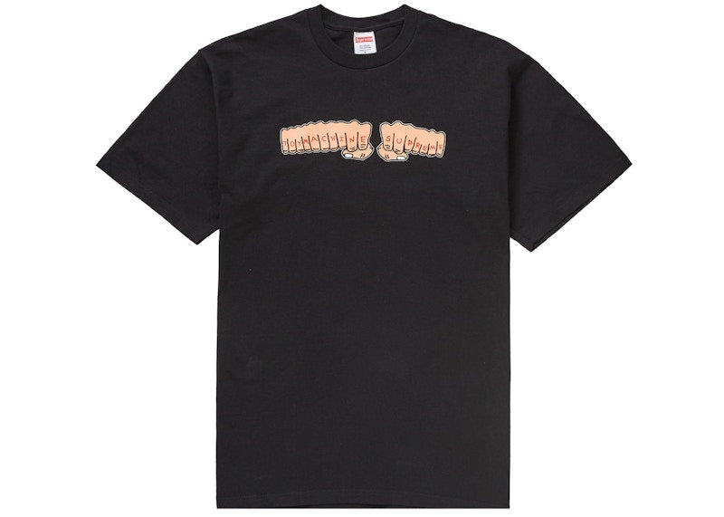 Supreme Toy Machine Fist Tee Black