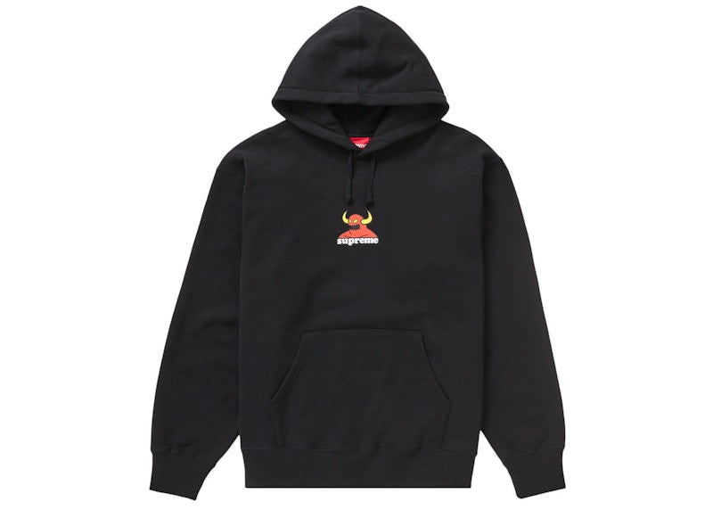 Supreme Toy Machine Hooded Sweatshirt Black