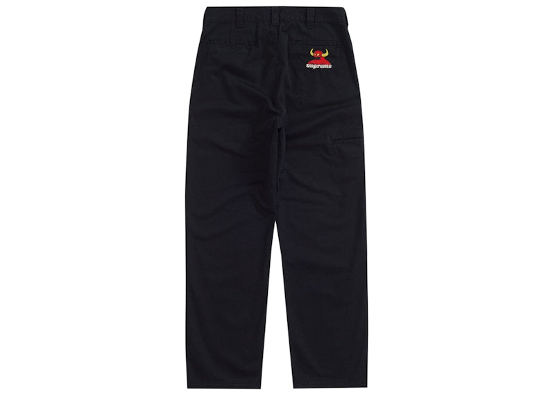 Supreme Toy Machine Work Pant Black
