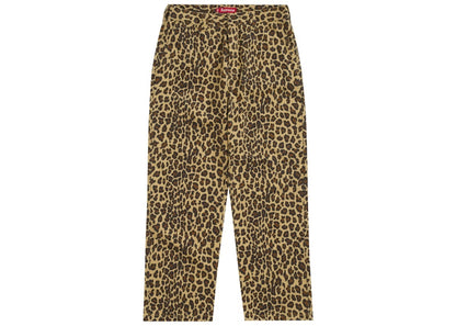 Supreme Toy Machine Work Pant Leopard