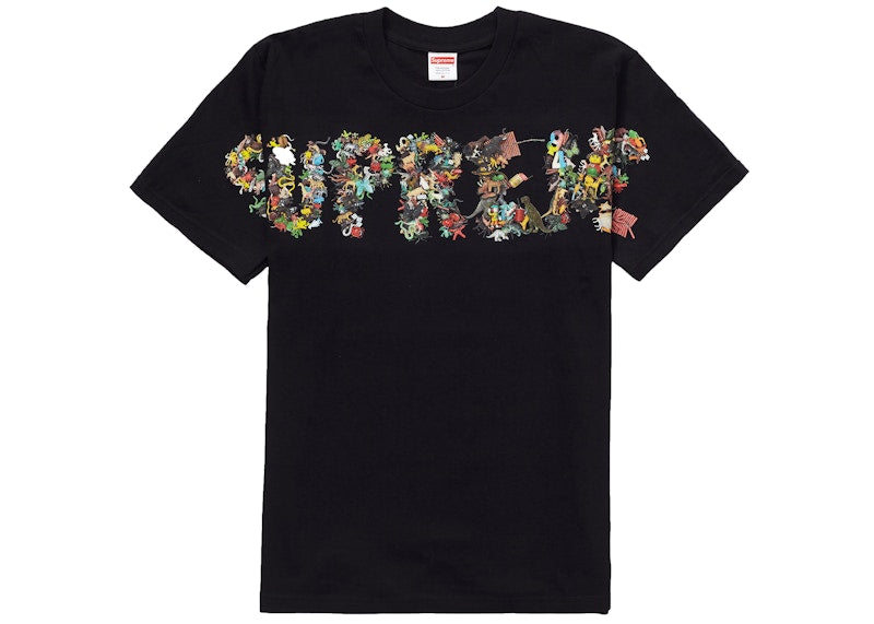 Supreme Toy Pile Tee Black