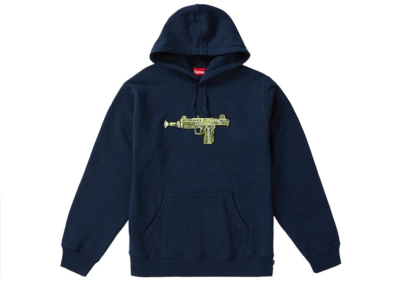 Supreme Toy Uzi Hooded Sweatshirt Navy