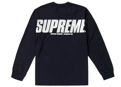 Supreme Trademark L/S Top Black