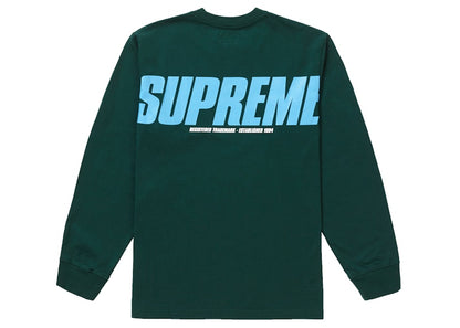 Supreme Trademark L/S Top Dark Green