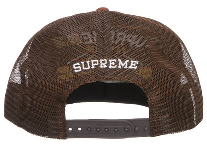 Supreme Transport Mesh Back 5-Panel Brown