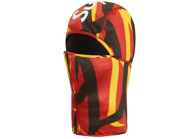 Supreme Tribal Camo Balaclava Red