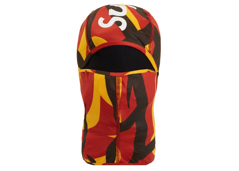 Supreme Tribal Camo Balaclava Red