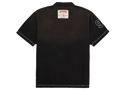 Supreme True Religion Applique Polo Black