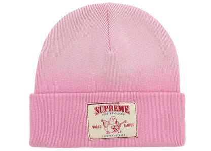 Supreme True Religion Beanie (FW25) Pink