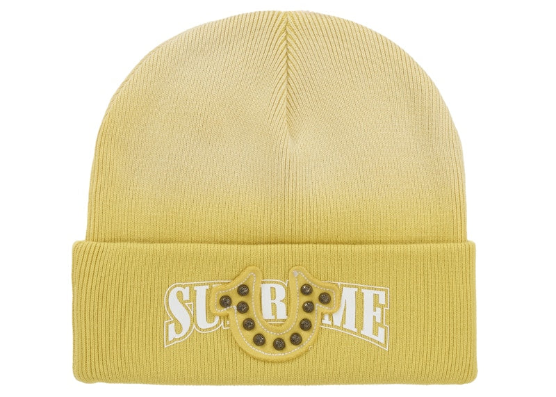 Supreme True Religion Beanie (FW25) Yellow