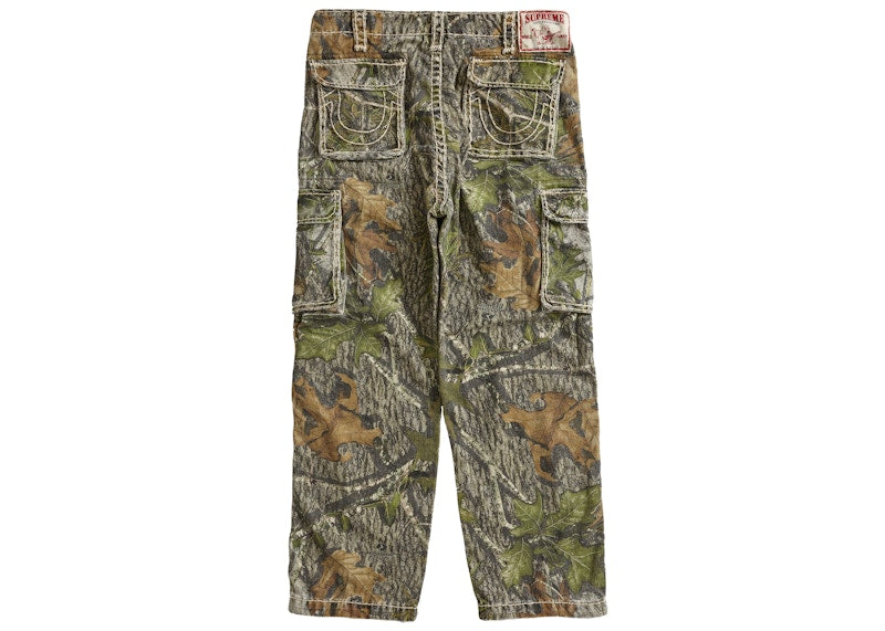 Supreme True Religion Denim Cargo Pant Mossy Oak Camo