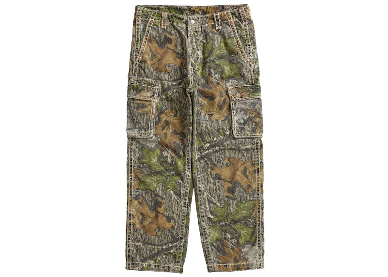 Supreme True Religion Denim Cargo Pant Mossy Oak Camo