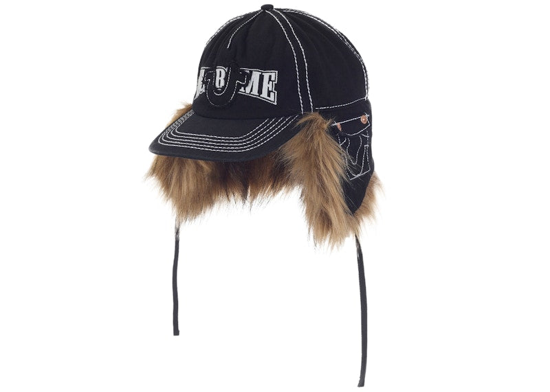 Supreme True Religion Earflap 5-Panel Black