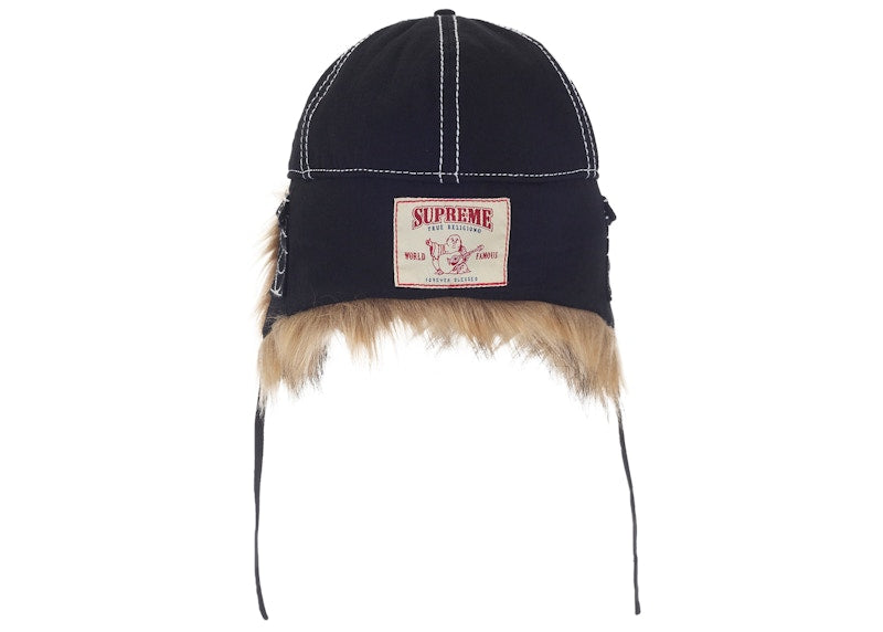 Supreme True Religion Earflap 5-Panel Black