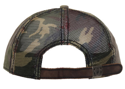 Supreme True Religion Mesh Back 6-Panel Olive Camo
