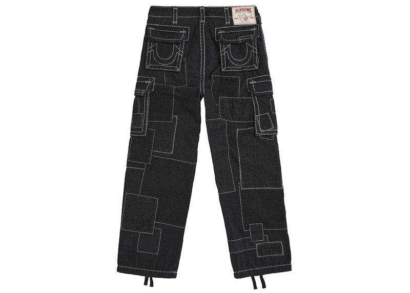 Supreme True Religion Patchwork Cargo Pant Black