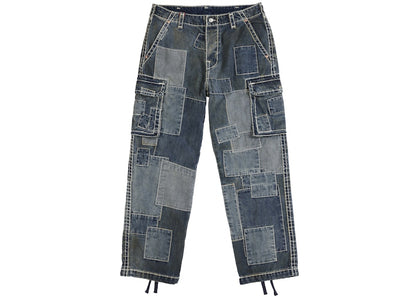Supreme True Religion Patchwork Cargo Pant Dirty Indigo