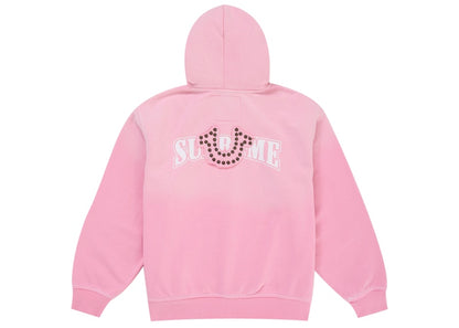 Supreme True Religion Zip Up Hooded Sweatshirt (FW25) Pink