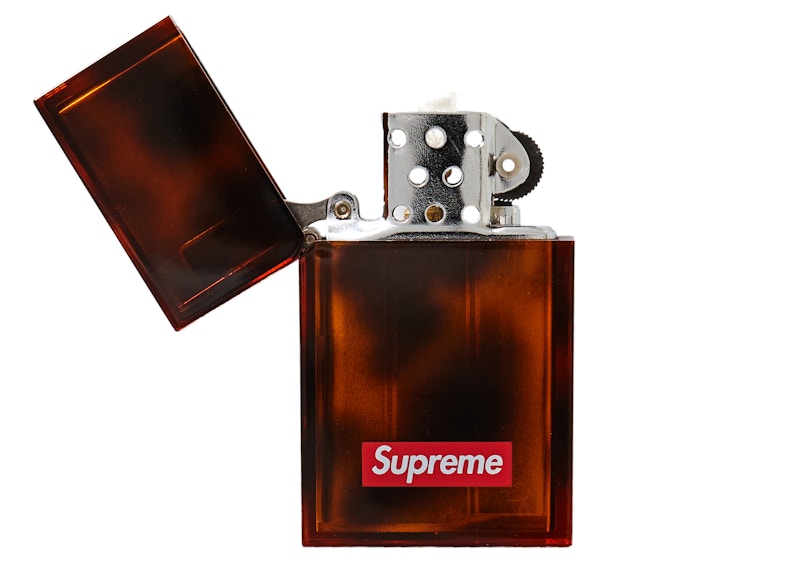 Supreme Tsubota Pearl Hard Edge Lighter Tortoise